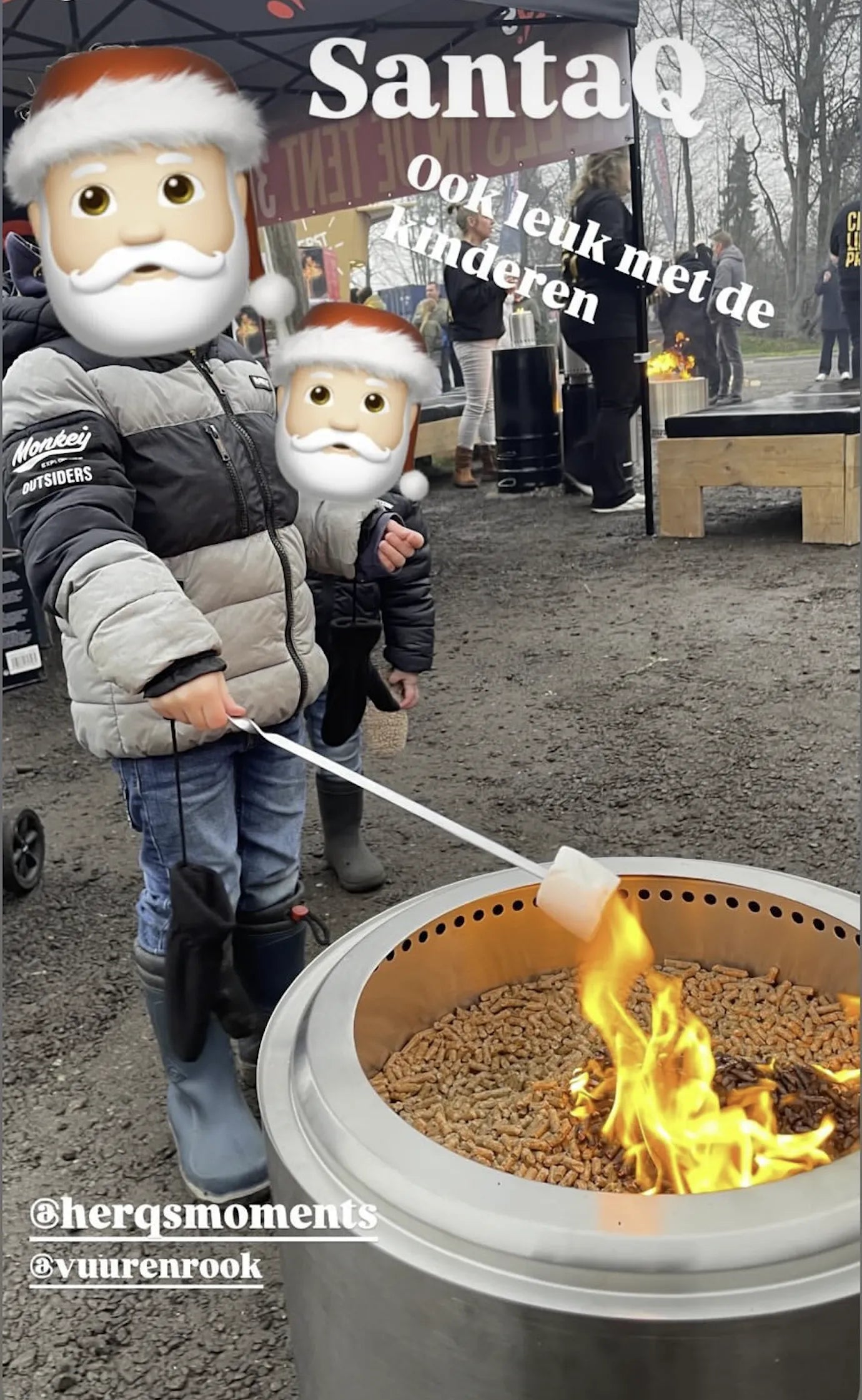 rookvrije vuurkorf van herqs