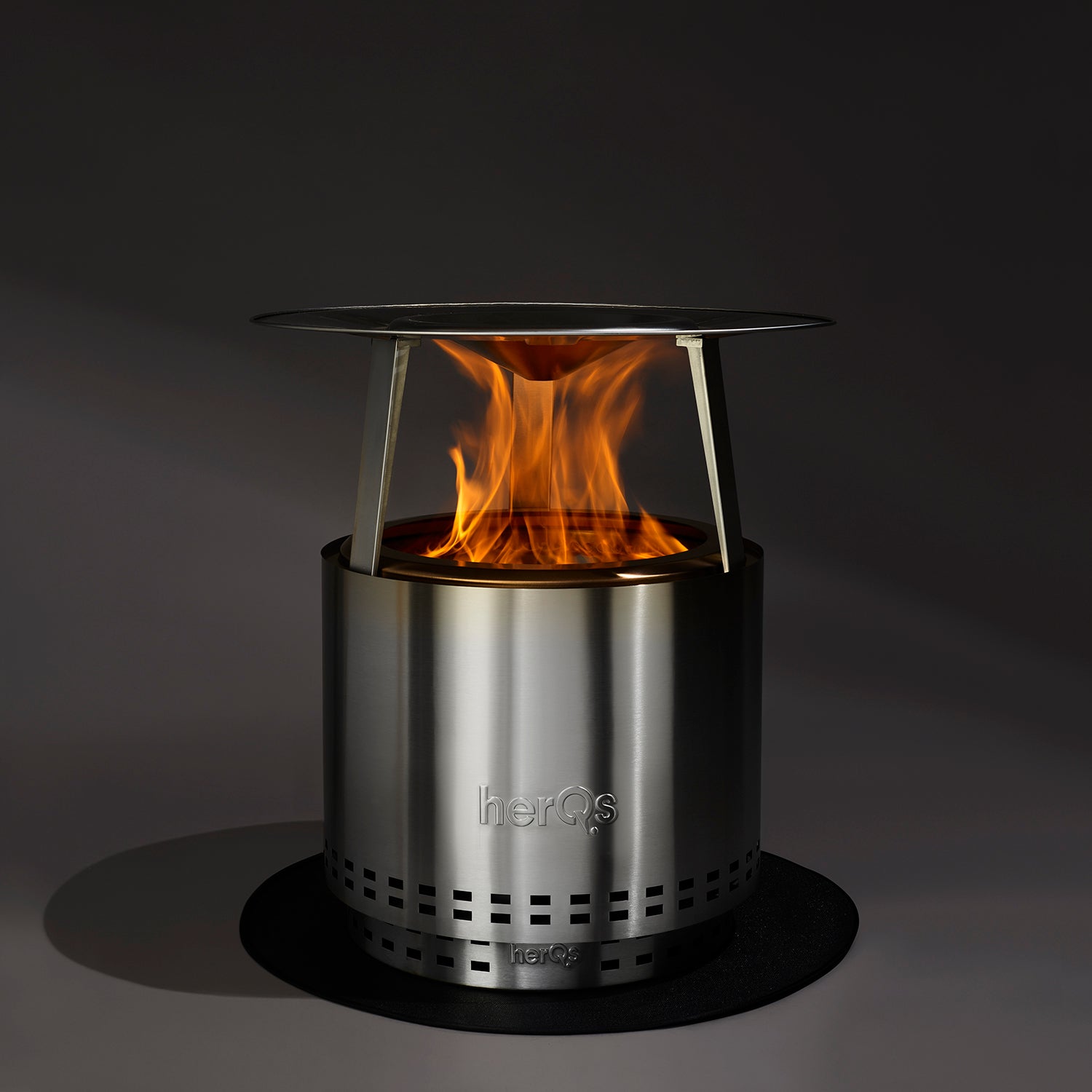 herQs Cozy Heater – The ultimate fire pit upgrade for maximum