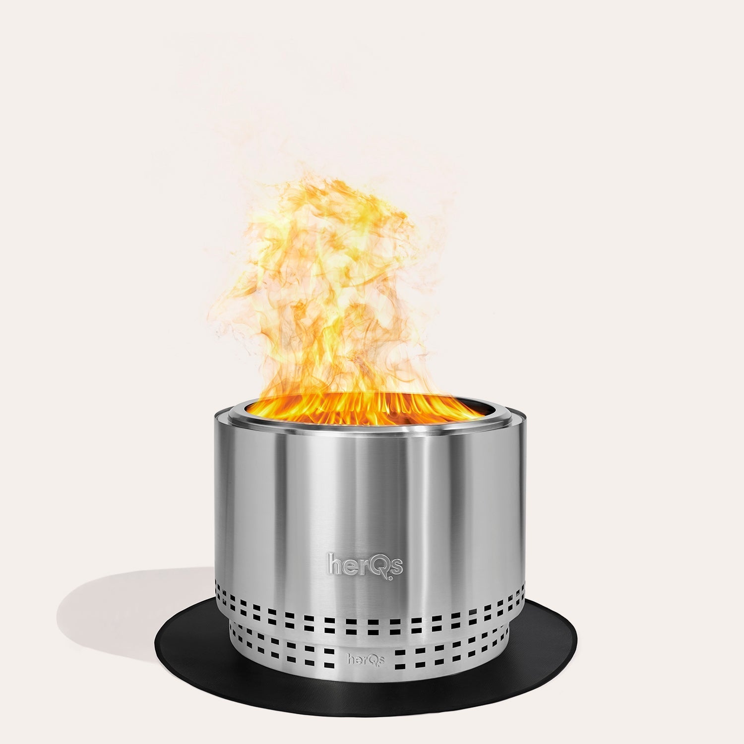 herQs Smokeless FirePit Chief + Igniters