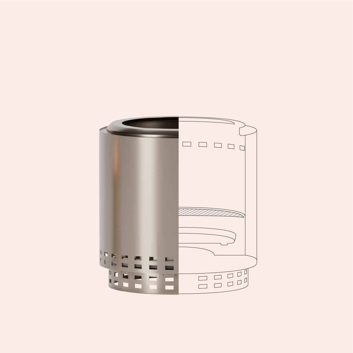 Rauchfreie Feuerstelle Cozy